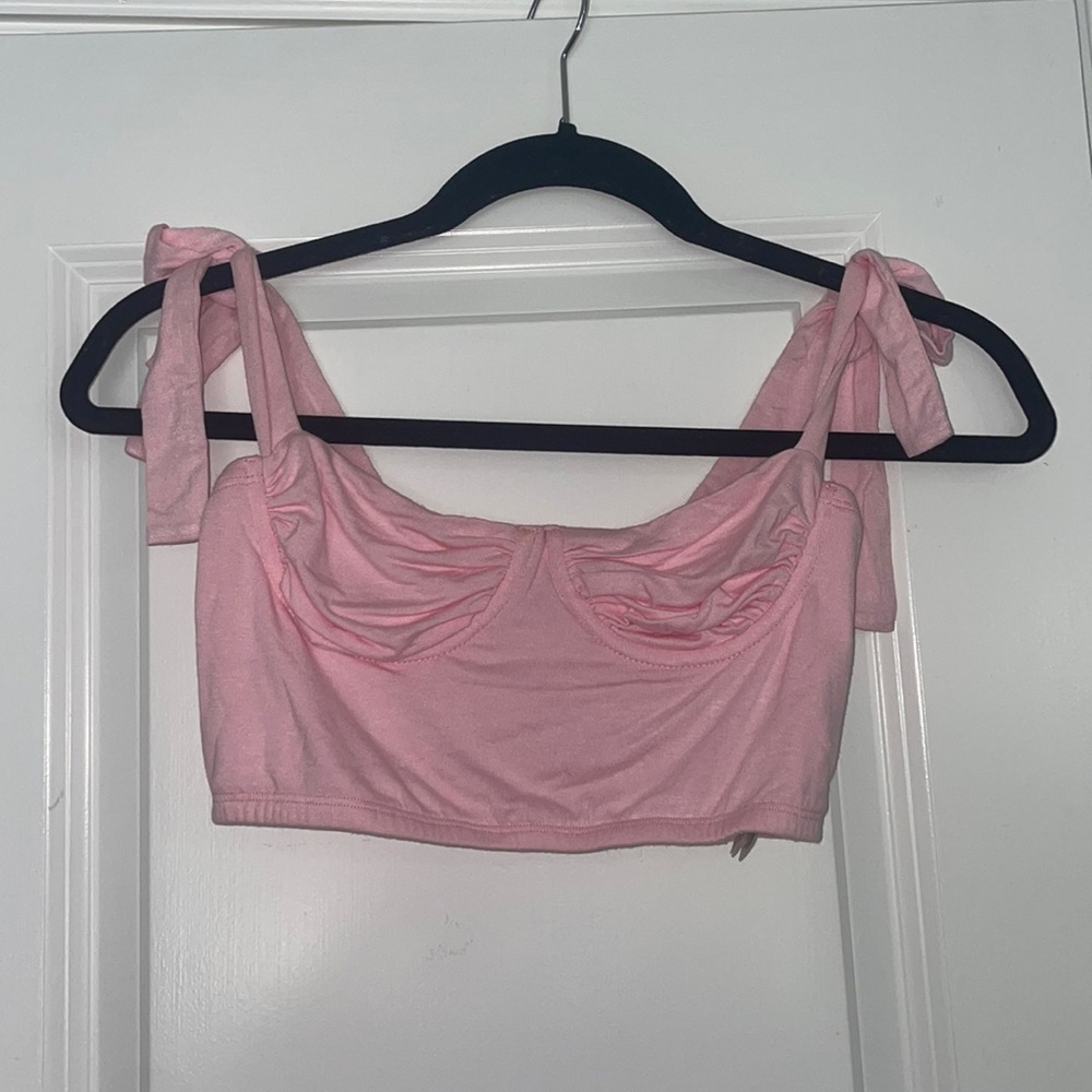 Pink Corset Top
